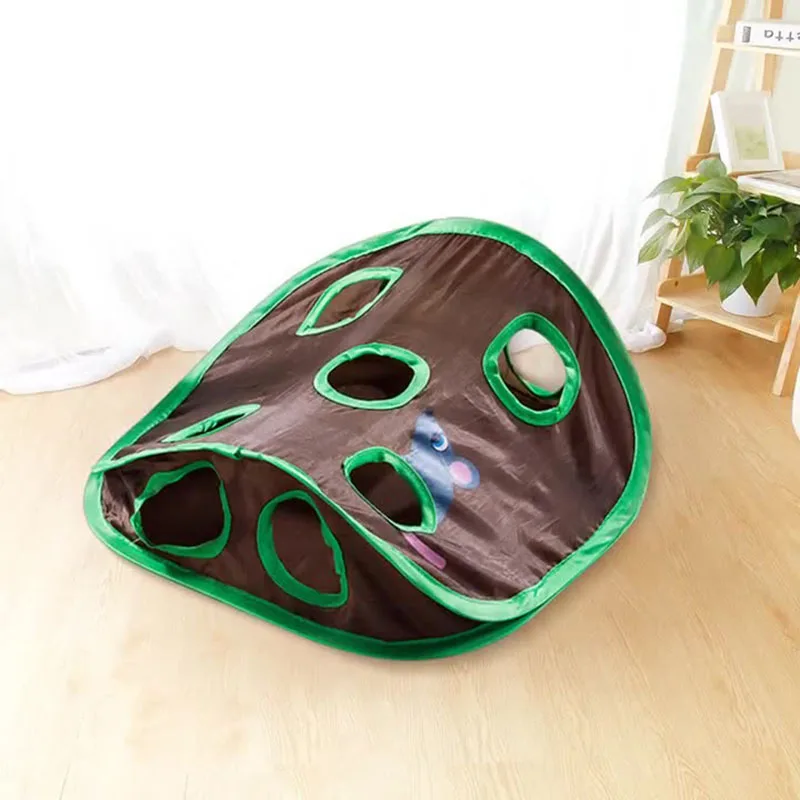 Pet Cat 9 Hole Tunnel Toy Game Mind Bell Tent Foldable Mouse Hunting Toy Keep Kittens Active Pet Toys
Pet Cat 9 Hole Tunnel Toy Game Mind Bell Tent Foldable Mouse Hunting Toy Keep Kittens Active Pet Toys