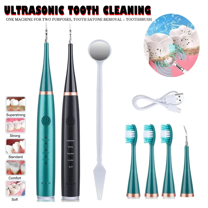 Ultrasonic Sonic Dental Scaler for Calculus Whitening USB Care Remover Tooth Tartar Cleaner Teeth Whitening Oral
Ultrasonic Sonic Dental Scaler for Calculus Whitening USB Care Remover Tooth Tartar Cleaner Teeth Whitening Oral