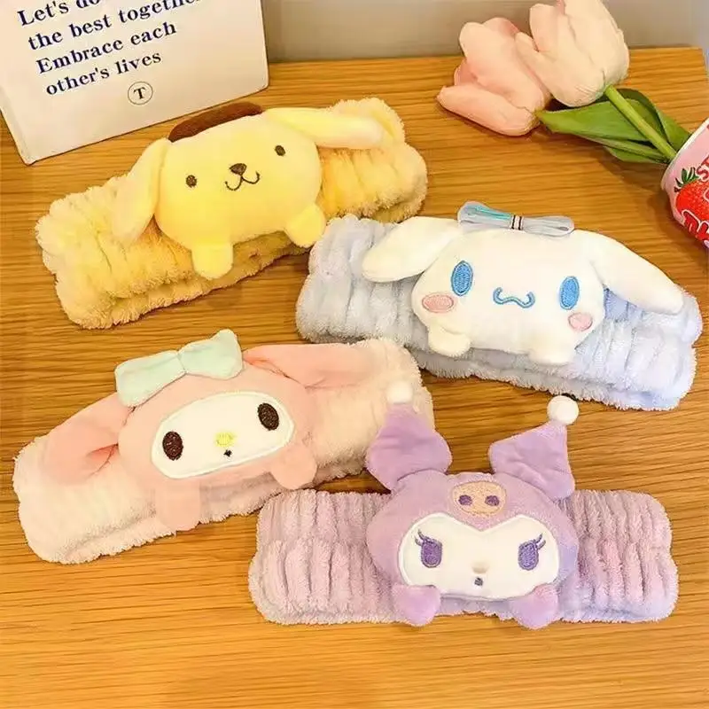 Kawaii Anime Sanrioed Hair Hoop Kt Cat Cinnamoroll Household Student Girl Wash Face Headdress Plush Ornament Toy Holiday Gift
Kawaii Anime Sanrioed Hair Hoop Kt Cat Cinnamoroll Household Student Girl Wash Face Headdress Plush Ornament Toy Holiday Gift