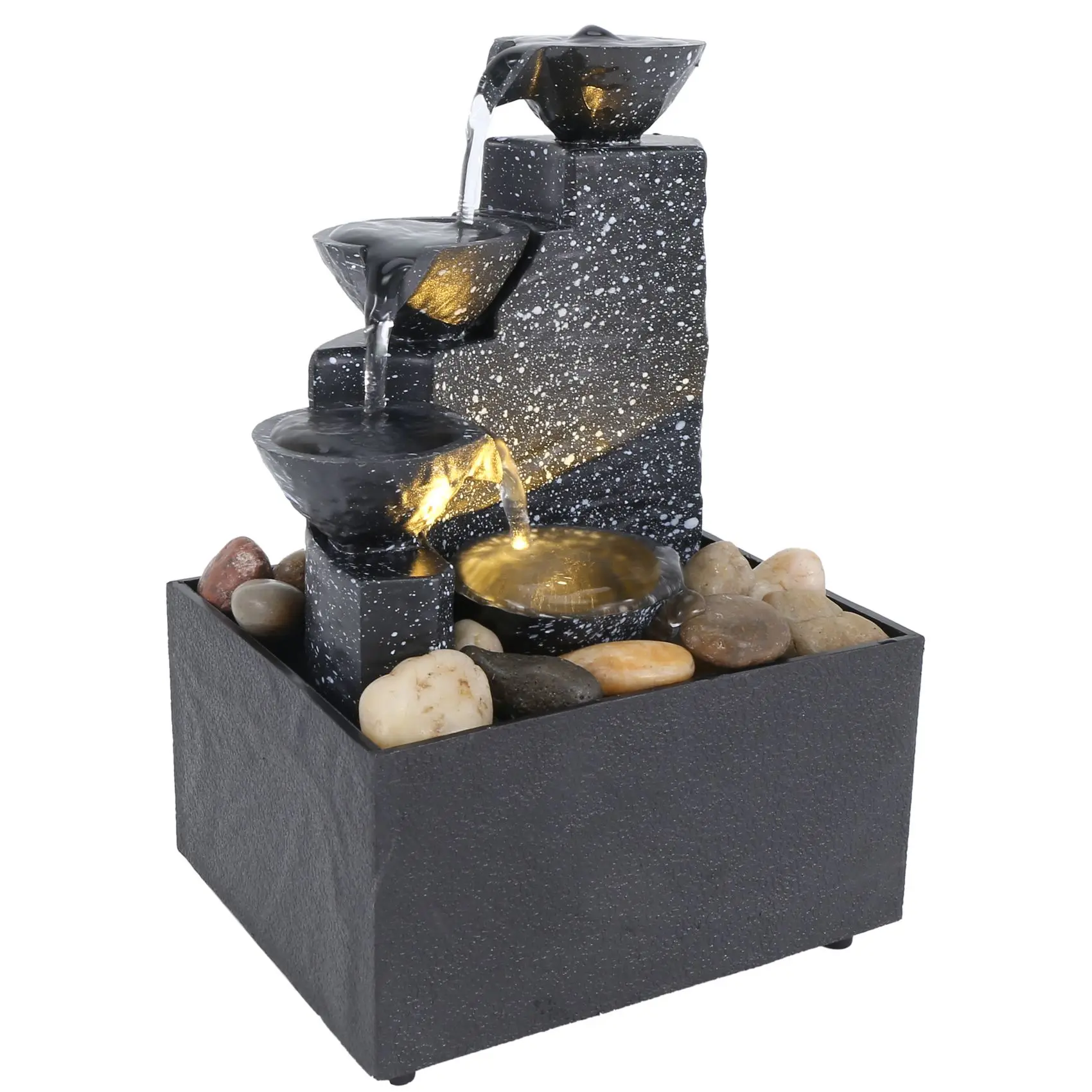 Home Office Desktop Small Fountain Lucky Flowing Water Ornaments Landscape Decoration Craft Gifts
Home Office Desktop Small Fountain Lucky Flowing Water Ornaments Landscape Decoration Craft Gifts