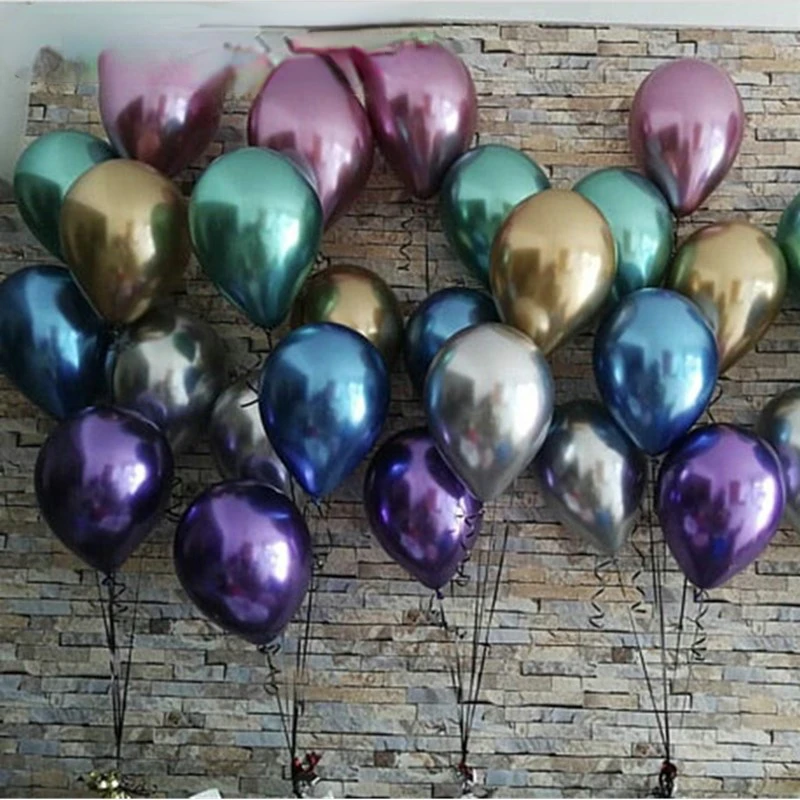 12inch silver gold Metallic Latex Balloons Pearly Metal balloon Gold Colors Globos Wedding Birthday Party Supplies Balloon
12inch silver gold Metallic Latex Balloons Pearly Metal balloon Gold Colors Globos Wedding Birthday Party Supplies Balloon