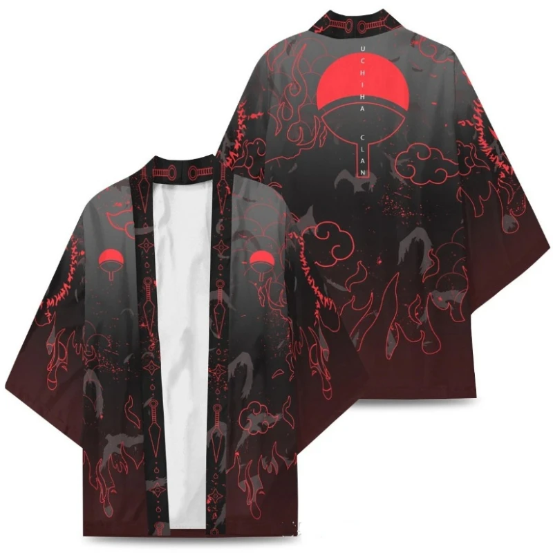 Anime Kakashi Konoha Madara Haori Sasuke Cosplay Costumes Kimono Uchiha Symbol Jacket Cardigan Pajamas Bathrobe 
Anime Kakashi Konoha Madara Haori Sasuke Cosplay Costumes Kimono Uchiha Symbol Jacket Cardigan Pajamas Bathrobe
