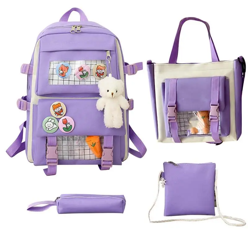 Cute School Backpacks Kawaii Shoulder Bag With Backpack Handbag Shoulder Bag And Pen Case Set School Backpack For Girls Middle
Cute School Backpacks Kawaii Shoulder Bag With Backpack Handbag Shoulder Bag And Pen Case Set School Backpack For Girls Middle