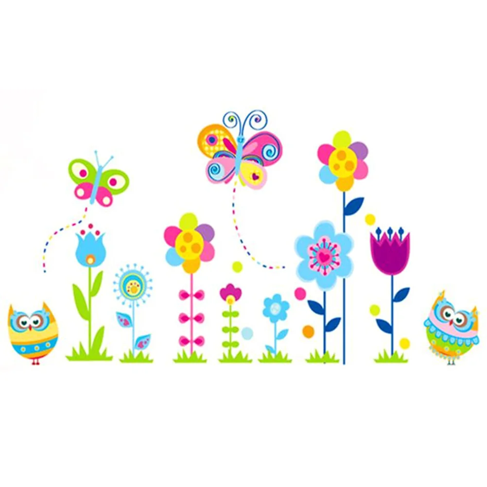 Owl and Flowers Wall Stickers Removable Art Murals Wall Decals for Kids Bedroom Living Room 
Owl and Flowers Wall Stickers Removable Art Murals Wall Decals for Kids Bedroom Living Room