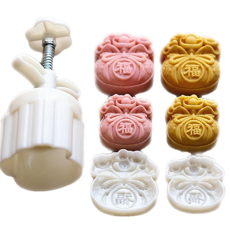 E56C Mid-autumn Moon Cake Mold Set Hand Pressed Cookie Dessert Diy Pastry Baking Tool
E56C Mid-autumn Moon Cake Mold Set Hand Pressed Cookie Dessert Diy Pastry Baking Tool