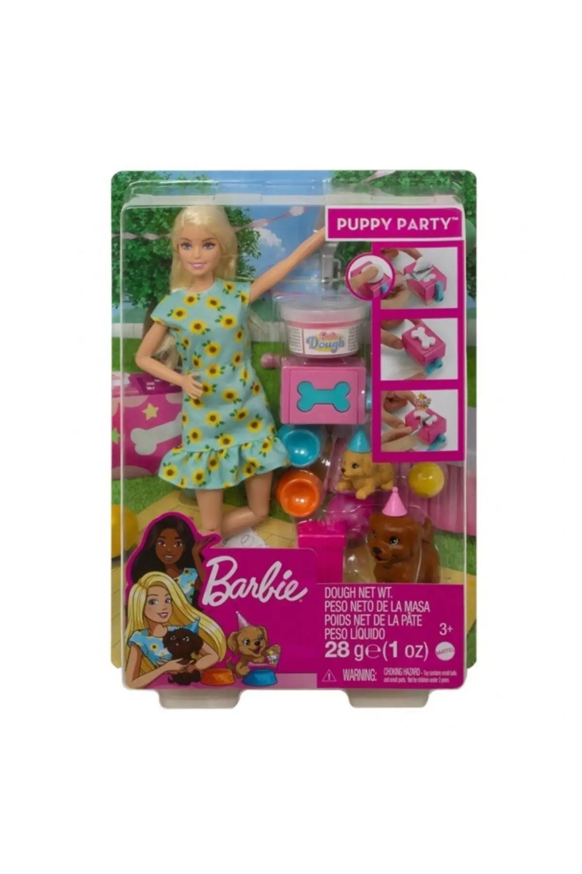 Barbie Doll and Dog Party Game Set GXV75 Original Product For Kids Birthday Year Head Chrisstmas Fun Educational
Barbie Doll and Dog Party Game Set GXV75 Original Product For Kids Birthday Year Head Chrisstmas Fun Educational
