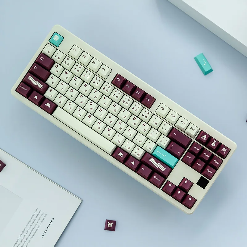 129 Keys Swing Keycaps Red White PBT Keycaps Dye Sublimation Cherry Profile Keycaps For MX Switch GK61 GK64 Mechanical Keyboards
129 Keys Swing Keycaps Red White PBT Keycaps Dye Sublimation Cherry Profile Keycaps For MX Switch GK61 GK64 Mechanical Keyboards