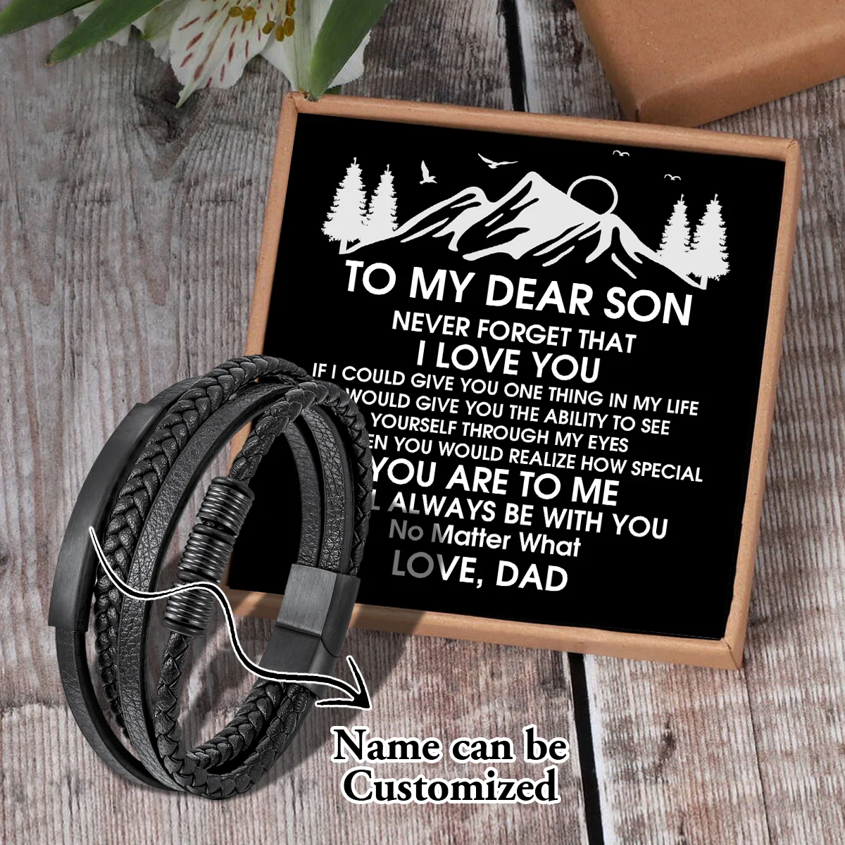 Мужские браслеты из нержавеющей стали с магнитной застежкой Saj3016 с именем папы моему сыну
Мужские браслеты из нержавеющей стали с магнитной застежкой Saj3016 с именем папы моему сыну