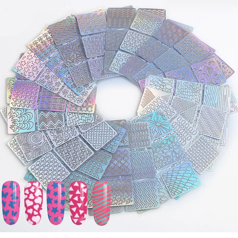1 Sheet DIY Nail Art Hollow 3D Laser Sticker Nail Art DIY Tips Nail Print Template Accessories False Nails Fake Nails
1 Sheet DIY Nail Art Hollow 3D Laser Sticker Nail Art DIY Tips Nail Print Template Accessories False Nails Fake Nails