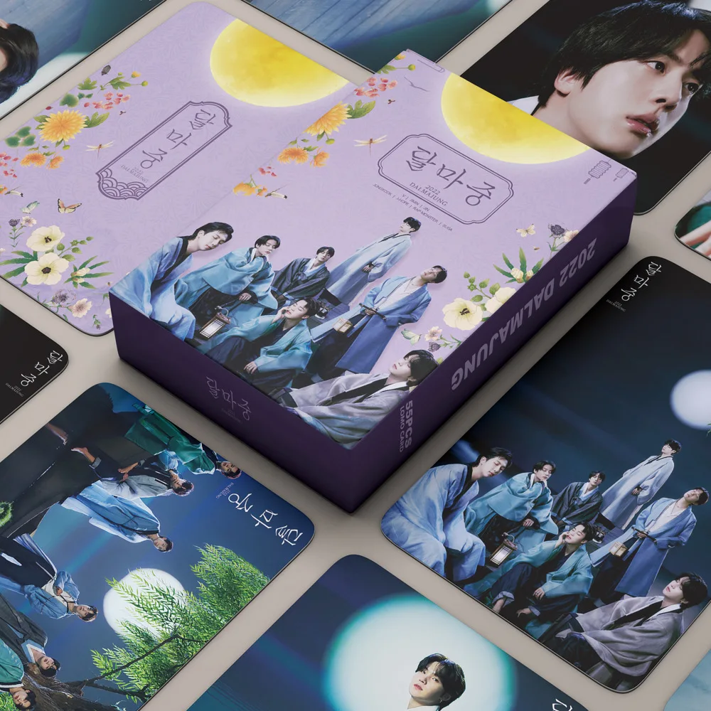 55 шт./коркор. Kpop Фотокарточка 2022 DALMAJUNG lomo Card Face The Sun фотокарточки
55 шт./коркор. Kpop Фотокарточка 2022 DALMAJUNG lomo Card Face The Sun фотокарточки