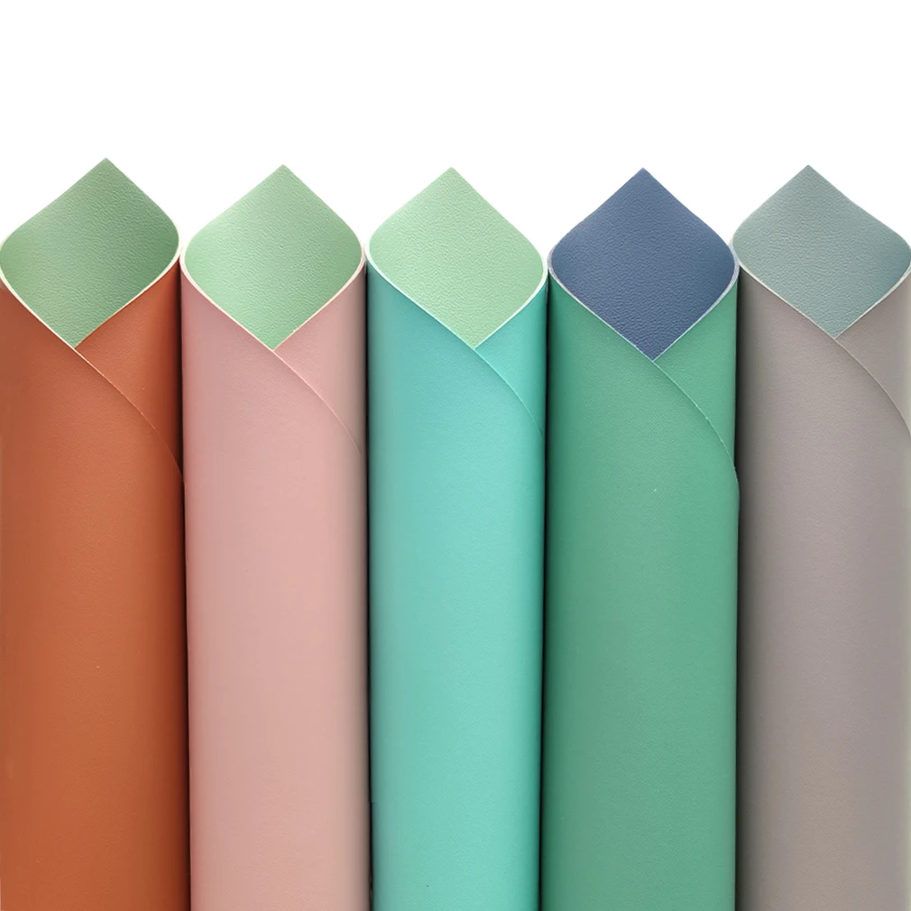 XHT Double Sided Bright Color Faux Leather Sheets Thick Synthetic PU Leather for Wristlets Keychain Earrings Jewlery DIY Project
XHT Double Sided Bright Color Faux Leather Sheets Thick Synthetic PU Leather for Wristlets Keychain Earrings Jewlery DIY Project