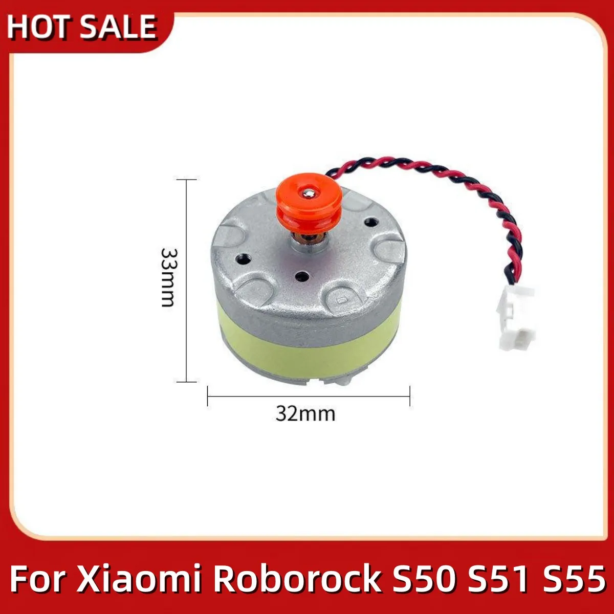 Двигатель LiDAR для датчика расстояния Xiaomi Roborock S50 S51 S55
Двигатель LiDAR для датчика расстояния Xiaomi Roborock S50 S51 S55