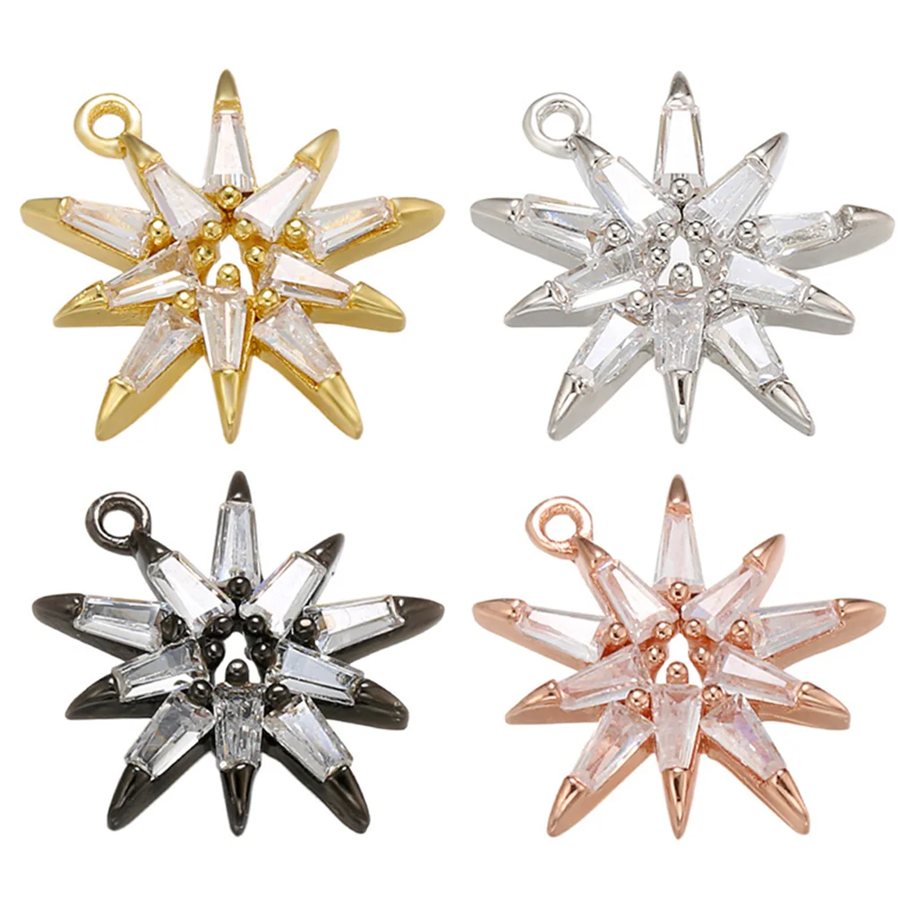Clear Rhinestones Zircon Bloom Flower Metal Pendant Clasp Jewelry Making Supplies Jewellery Bulk Items Wholesale
Clear Rhinestones Zircon Bloom Flower Metal Pendant Clasp Jewelry Making Supplies Jewellery Bulk Items Wholesale