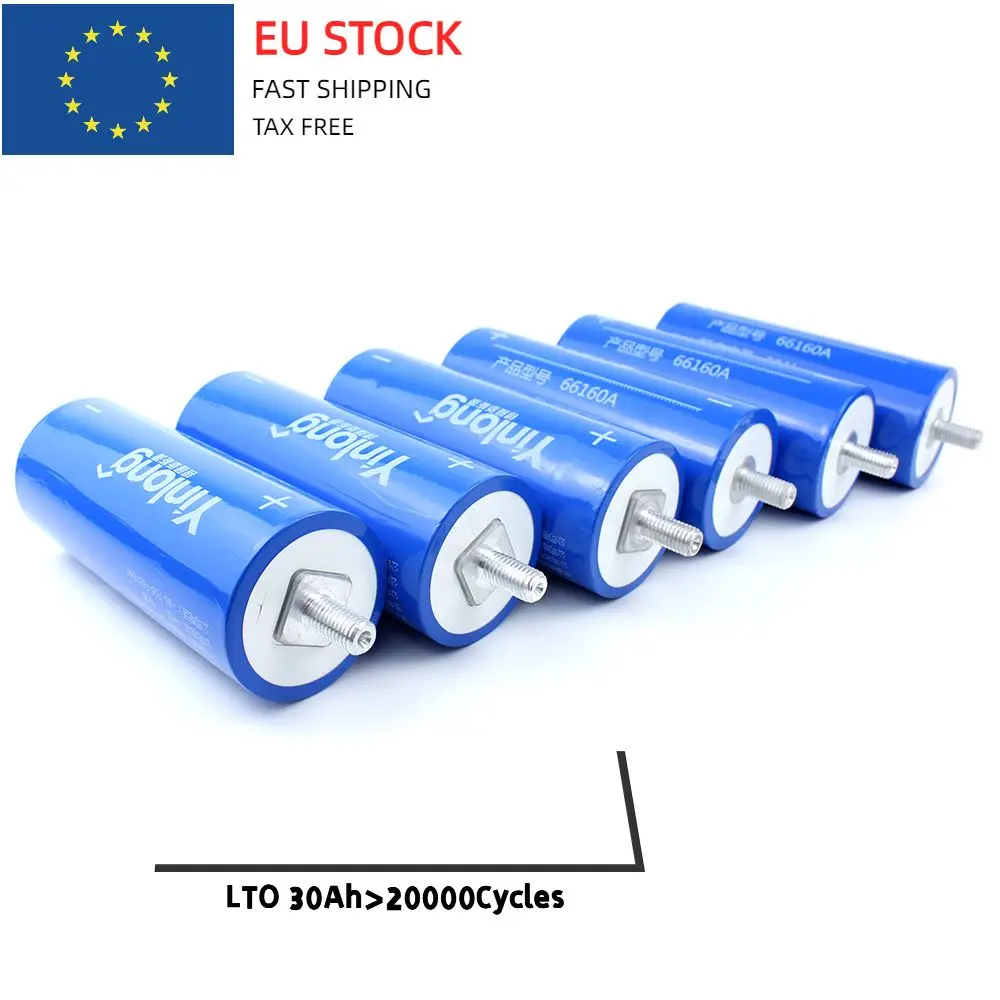 HAKADI EU STOCK 2.3V 30A LTO Rechargeable Lithium Titanate Battery 10C 20000 Cycles Free Shipping In Low Temperature
HAKADI EU STOCK 2.3V 30A LTO Rechargeable Lithium Titanate Battery 10C 20000 Cycles Free Shipping In Low Temperature