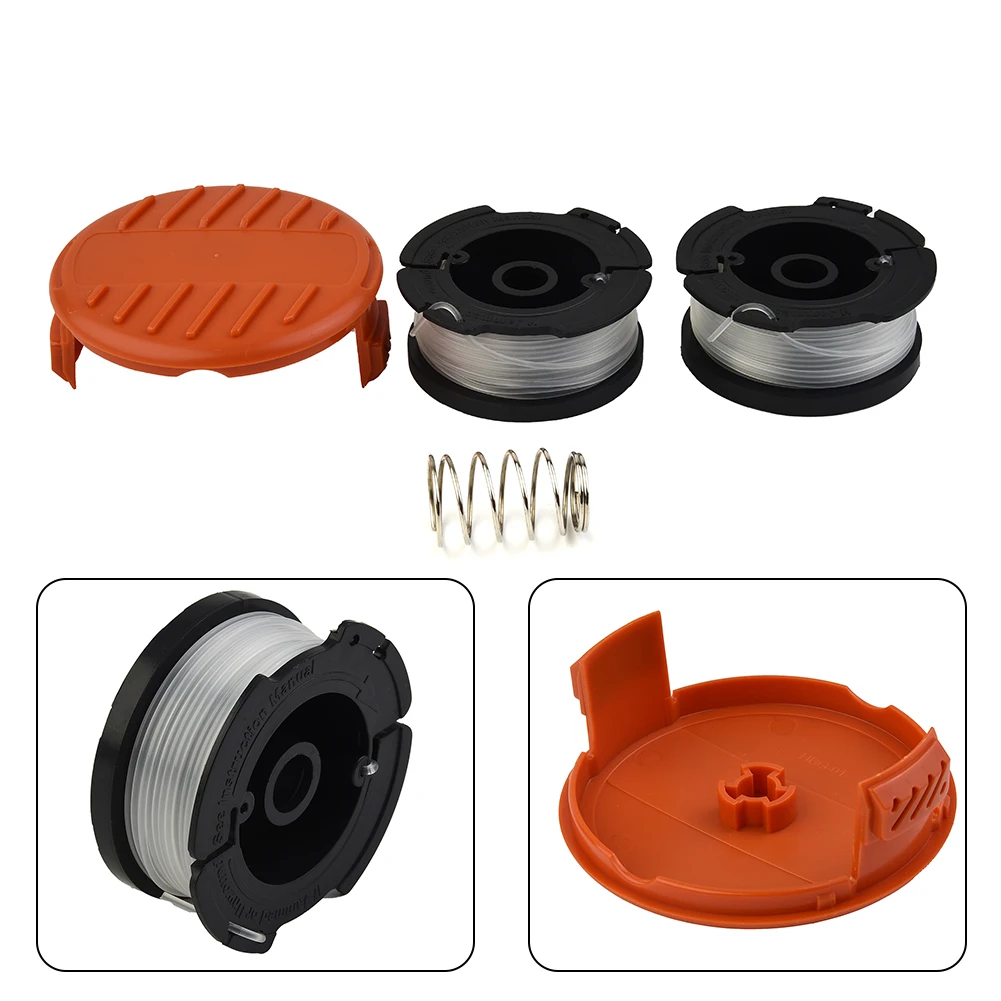 2 * Spools 1 * Spool Cap Strimmer Cover Cap + Spool And Line For Black & Decker GLC3630L GLC3630L20 In Stock Drop Shipping
2 * Spools 1 * Spool Cap Strimmer Cover Cap + Spool And Line For Black & Decker GLC3630L GLC3630L20 In Stock Drop Shipping