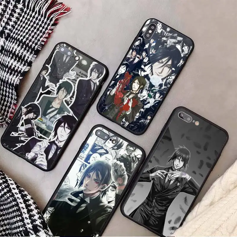 Black Butler Sebastian Michaelis Phone Case Tempered glass For iphone 6 7 8 plus X XS XR 11 12 13 PRO MAX mini
Black Butler Sebastian Michaelis Phone Case Tempered glass For iphone 6 7 8 plus X XS XR 11 12 13 PRO MAX mini