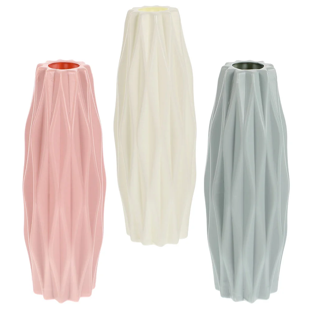 3pcs Decorative Floral Pot, Nordic Style Vase Flower Holder Desktop Ornament for Office Home
3pcs Decorative Floral Pot, Nordic Style Vase Flower Holder Desktop Ornament for Office Home