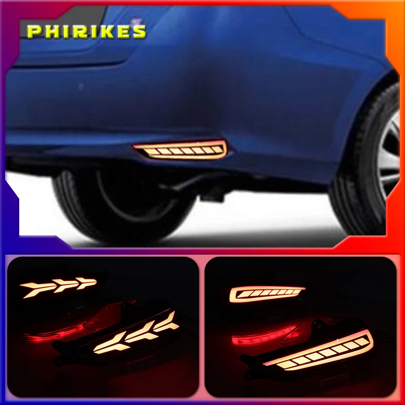 For Toyota Yaris 2017 2018 LED Car Rear Bumper Reflector Tail Brake Light Bar Driving Fog lamp
For Toyota Yaris 2017 2018 LED Car Rear Bumper Reflector Tail Brake Light Bar Driving Fog lamp