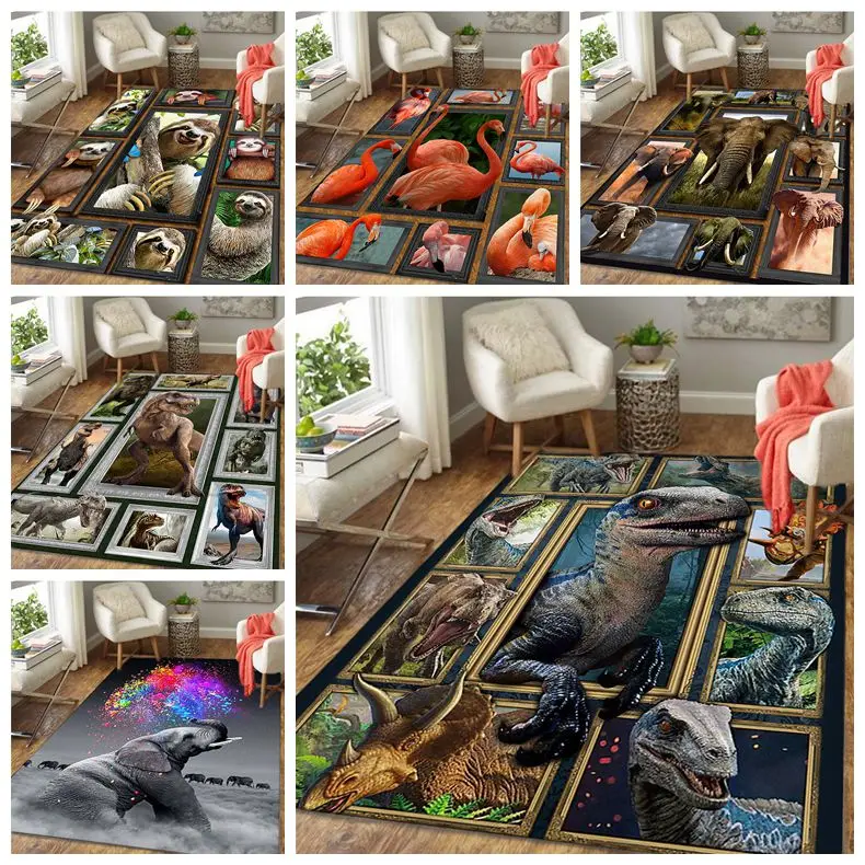 Animal Carpets Kids Crawling Carpets Living Room Tea Table Mats Bedroom Rug Floor Mats Wolf Dinosaur Elephant Carpet
Animal Carpets Kids Crawling Carpets Living Room Tea Table Mats Bedroom Rug Floor Mats Wolf Dinosaur Elephant Carpet