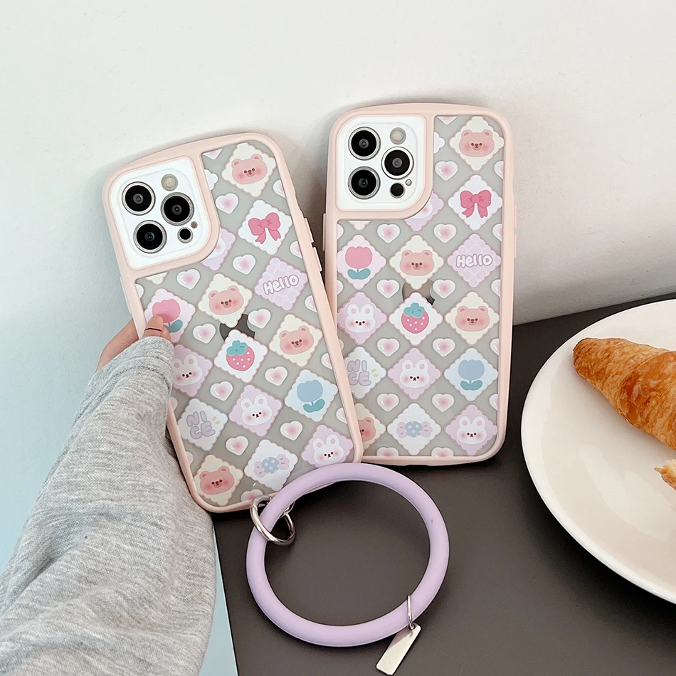 For iPhone 13 Cute Lingge Love Rabbit Bear Phone Case For iPhone 12 11 Pro Max X XR XS Max High Transparency Oval Soft TPU Cover
For iPhone 13 Cute Lingge Love Rabbit Bear Phone Case For iPhone 12 11 Pro Max X XR XS Max High Transparency Oval Soft TPU Cover