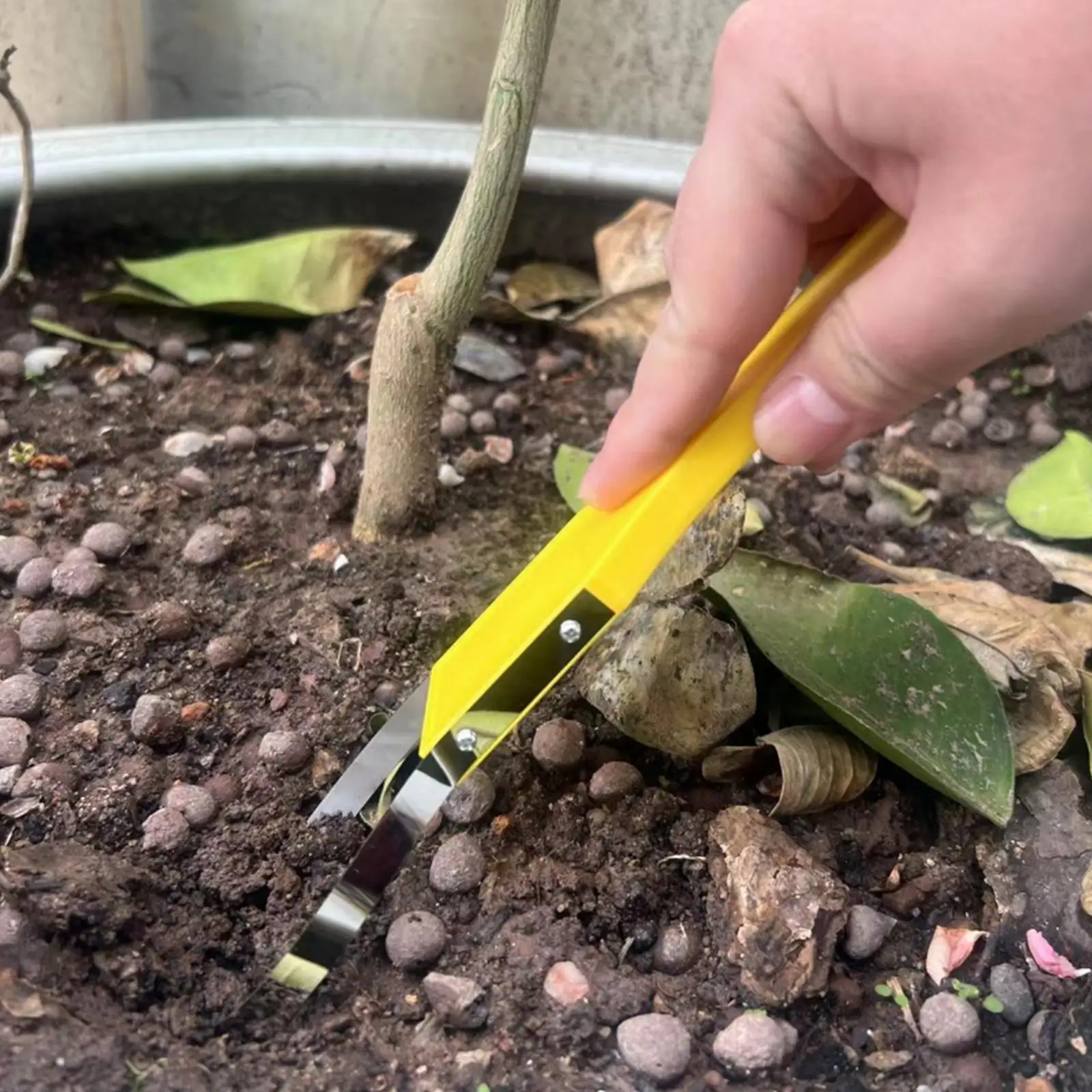 

Ручной инструмент для сада, приспособление с пластиковой ручкой, для удаления железа, травы, садовых растений и овощей