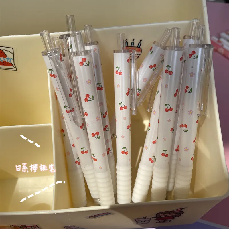 Yatniee Cherry Kawaii Pen Students 0.5 Blak Ink Gel Pen Cute Japanese Stationery School Accessories Gel Pens School Supplies
Yatniee Cherry Kawaii Pen Students 0.5 Blak Ink Gel Pen Cute Japanese Stationery School Accessories Gel Pens School Supplies