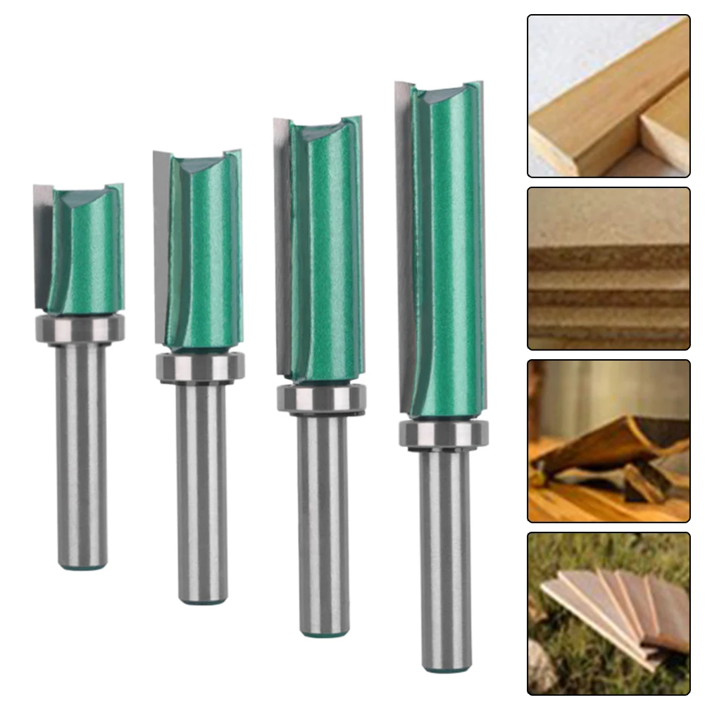 1pc Router Bit YG6X Tungsten Carbide 8mm Shank 45 Steel Woodworking Milling Cutter Trimming With Bearing Anti Kickback
1pc Router Bit YG6X Tungsten Carbide 8mm Shank 45 Steel Woodworking Milling Cutter Trimming With Bearing Anti Kickback