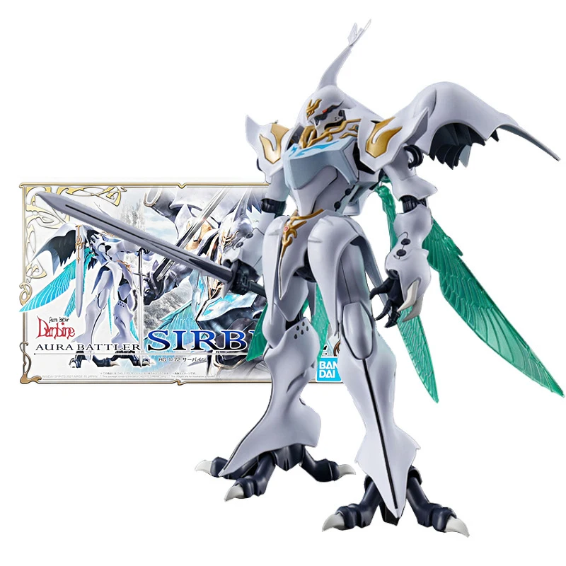 Bandai Genuine Aura Battler Dunbine Anime Figure HG 1/72 Sirbine Collectible Model Anime Action Figure Toys for Children
Bandai Genuine Aura Battler Dunbine Anime Figure HG 1/72 Sirbine Collectible Model Anime Action Figure Toys for Children