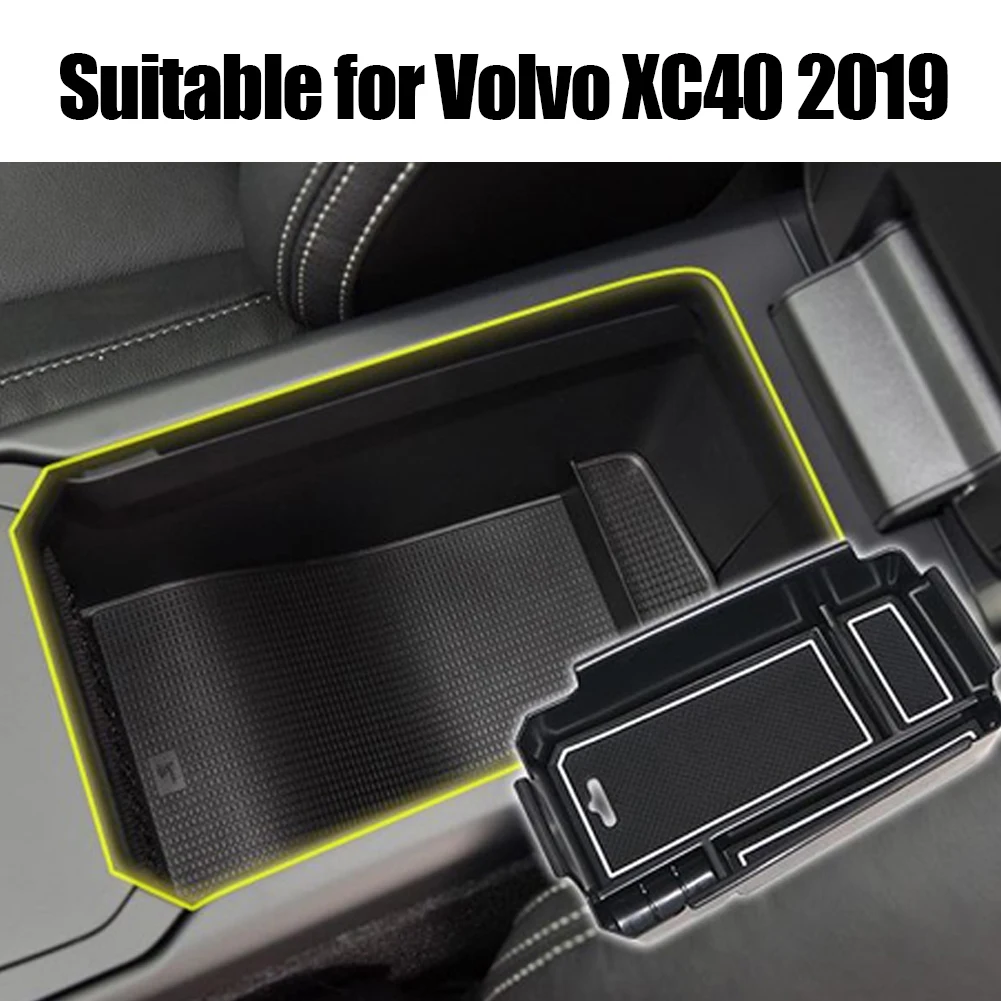 For Volvo XC40 2019 Central Armrest Storage Box Center Console Organizer Tray ABS Stowing Tidying Car Accessories Black
For Volvo XC40 2019 Central Armrest Storage Box Center Console Organizer Tray ABS Stowing Tidying Car Accessories Black
