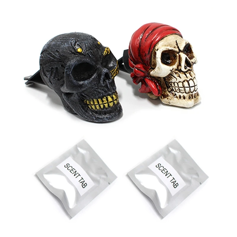 2PCS Car Perfume Air Freshener Aromatherapy Resin Pirate Skull Car Air Conditioner Outlet Fragrance Clip Car Interior Decoration
2PCS Car Perfume Air Freshener Aromatherapy Resin Pirate Skull Car Air Conditioner Outlet Fragrance Clip Car Interior Decoration