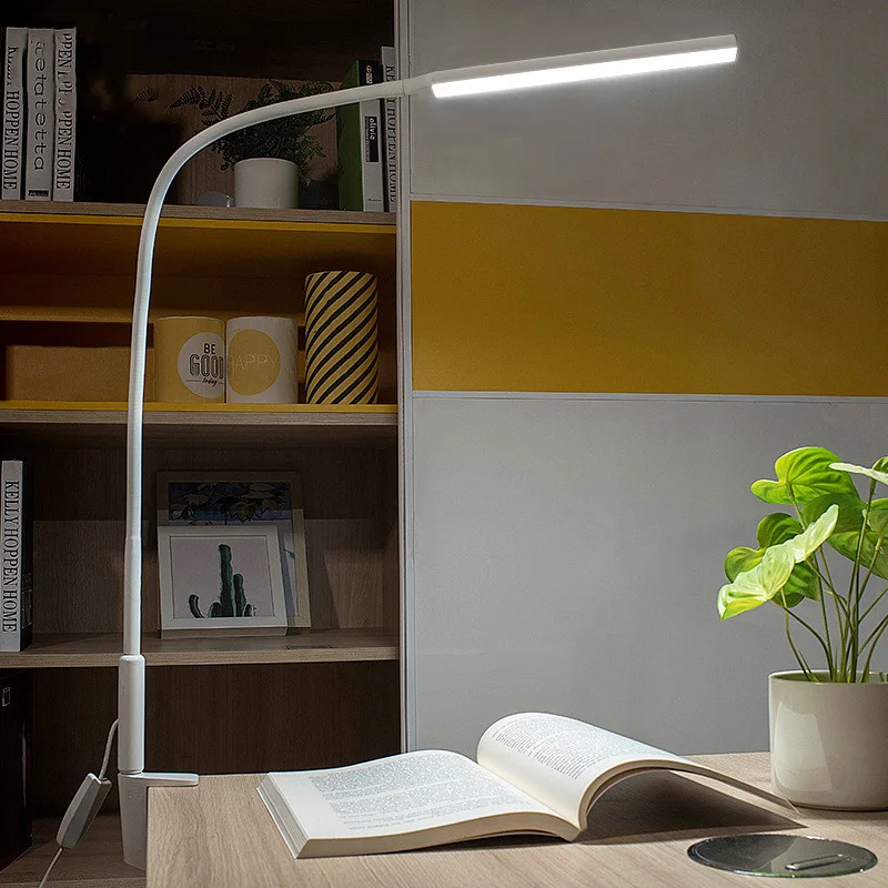 Long Arm Led Desk Lamp Clip Flexible Table Lamp Adjustable 5-Level Brightness Eye Protection For Bedroom Reading Study Office
Long Arm Led Desk Lamp Clip Flexible Table Lamp Adjustable 5-Level Brightness Eye Protection For Bedroom Reading Study Office