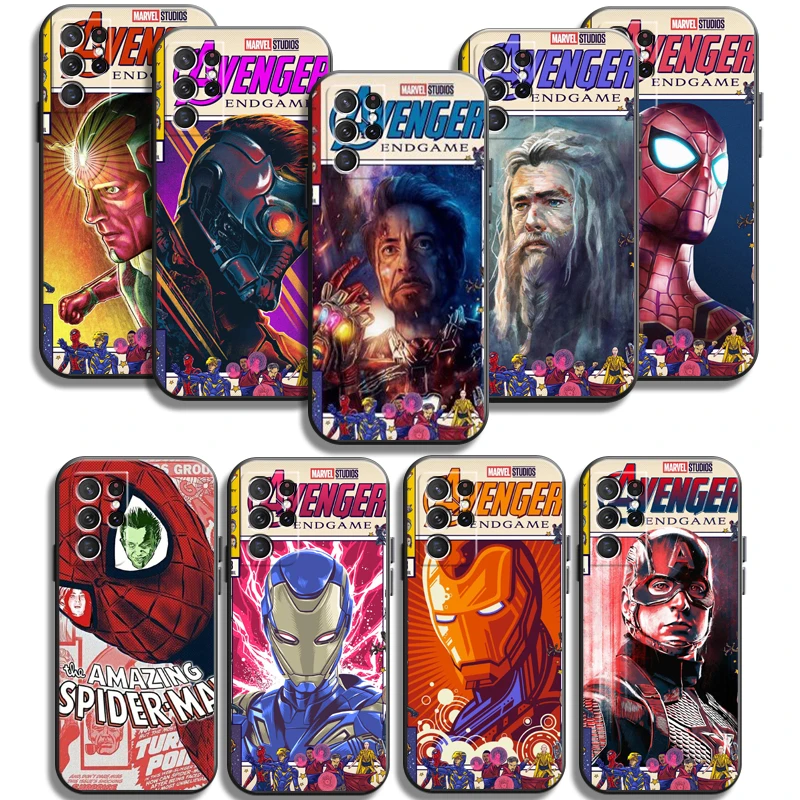 Avengers Marvely Phone Cases For Samsung Galaxy S20 FE S20 Lite S8 Plus S9 Plus S10 S10E S10 Lite M11 M12 Coque Back Cover
Avengers Marvely Phone Cases For Samsung Galaxy S20 FE S20 Lite S8 Plus S9 Plus S10 S10E S10 Lite M11 M12 Coque Back Cover