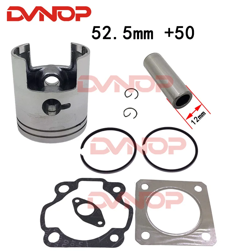 Диаметр цилиндра 52,5 мм, подходит для двухтактного скутера Suzuki AG100 V100, комплект поршневых колец мотоцикла
Диаметр цилиндра 52,5 мм, подходит для двухтактного скутера Suzuki AG100 V100, комплект поршневых колец мотоцикла