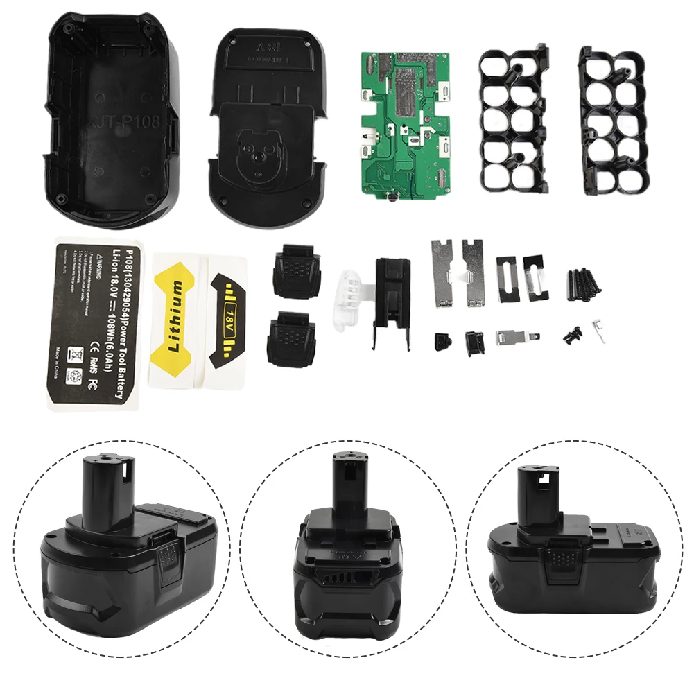 Battery Box Battery Plastic Case Cover For Ryobi PCB Battery Box Battery Plastic Case Case Circuit Board PCB Box
Battery Box Battery Plastic Case Cover For Ryobi PCB Battery Box Battery Plastic Case Case Circuit Board PCB Box