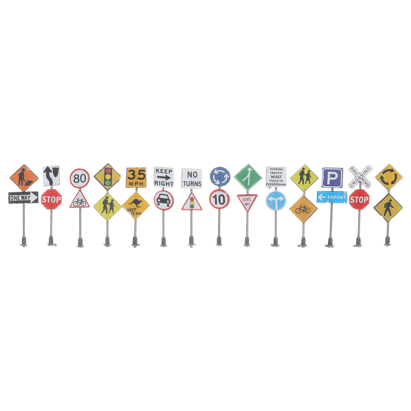 14Pcs Kids Road Indicators Models Kindergarten Teaching Aids Traffic Sign Toys
14Pcs Kids Road Indicators Models Kindergarten Teaching Aids Traffic Sign Toys