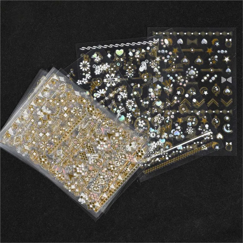 16Pcs 3D Bronzing Nail Art Sticker Moon/Star/Flower Laser Diamond Nail Sticker Self-Adhesive Manicure Nail Decoration Sticker &%
16Pcs 3D Bronzing Nail Art Sticker Moon/Star/Flower Laser Diamond Nail Sticker Self-Adhesive Manicure Nail Decoration Sticker &%