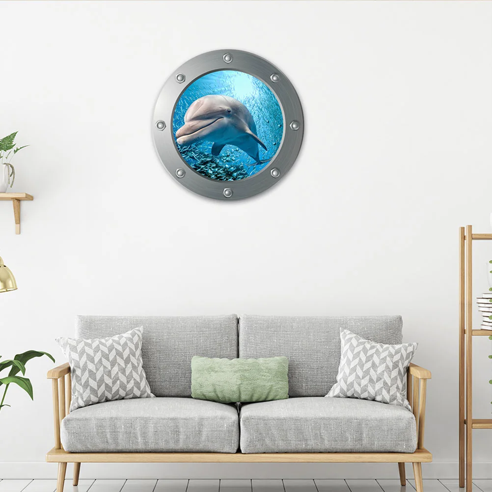 Wall Decals Stickers 3D Sticker Window Submarine Ocean Sea Dolphin View Life Undersea Decorative Wallpapers Room Murals Living
Wall Decals Stickers 3D Sticker Window Submarine Ocean Sea Dolphin View Life Undersea Decorative Wallpapers Room Murals Living