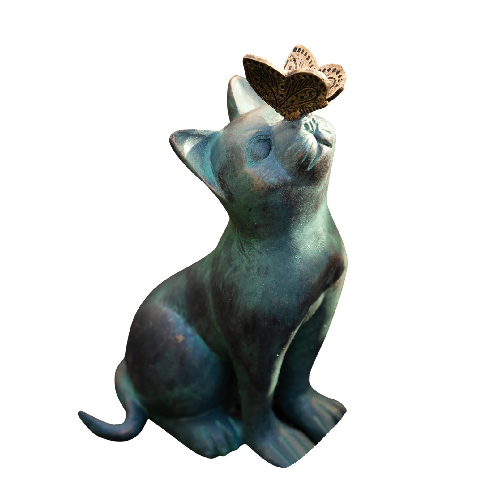 Cat Butterfly Cat Statues For Garden Outdoor Resin Animal Sculpture Cat With Butterfly Garden Decor Outdoor Decorative Landscape
Cat Butterfly Cat Statues For Garden Outdoor Resin Animal Sculpture Cat With Butterfly Garden Decor Outdoor Decorative Landscape