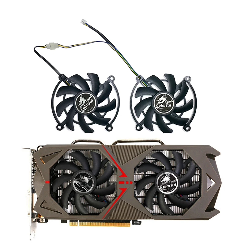 Colorful GTX 1060-6GD5 Gaming Edition Cooling Fan Replacement Colorful 1060-3GD5 GeForce GTX1070 iGame Graphics Cooling Fan
Colorful GTX 1060-6GD5 Gaming Edition Cooling Fan Replacement Colorful 1060-3GD5 GeForce GTX1070 iGame Graphics Cooling Fan