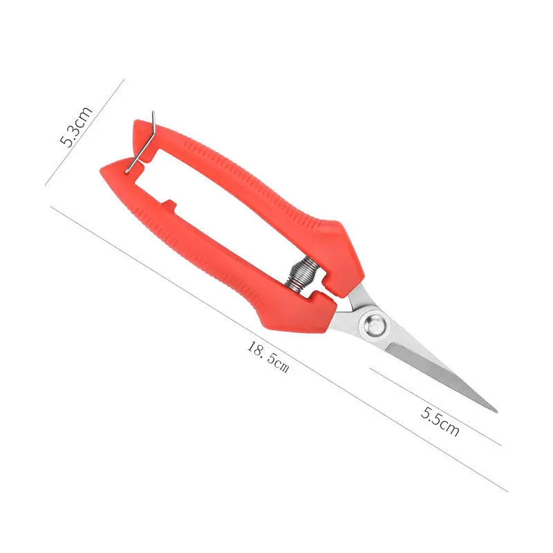 Секаторы из нержавеющей стали, острые ножницы для ветвей, нескользящая ручка, садовые инструменты для обрезки фруктовых деревьев
Секаторы из нержавеющей стали, острые ножницы для ветвей, нескользящая ручка, садовые инструменты для обрезки фруктовых деревьев