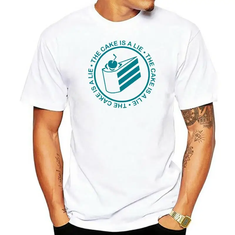 2023 New Summer Men Hot Sale Fashion top Tee 100% Cotton Humor Men Crewneck Tee Shirts The Cake Is A Lie Online T-Shirt Design
2023 New Summer Men Hot Sale Fashion top Tee 100% Cotton Humor Men Crewneck Tee Shirts The Cake Is A Lie Online T-Shirt Design