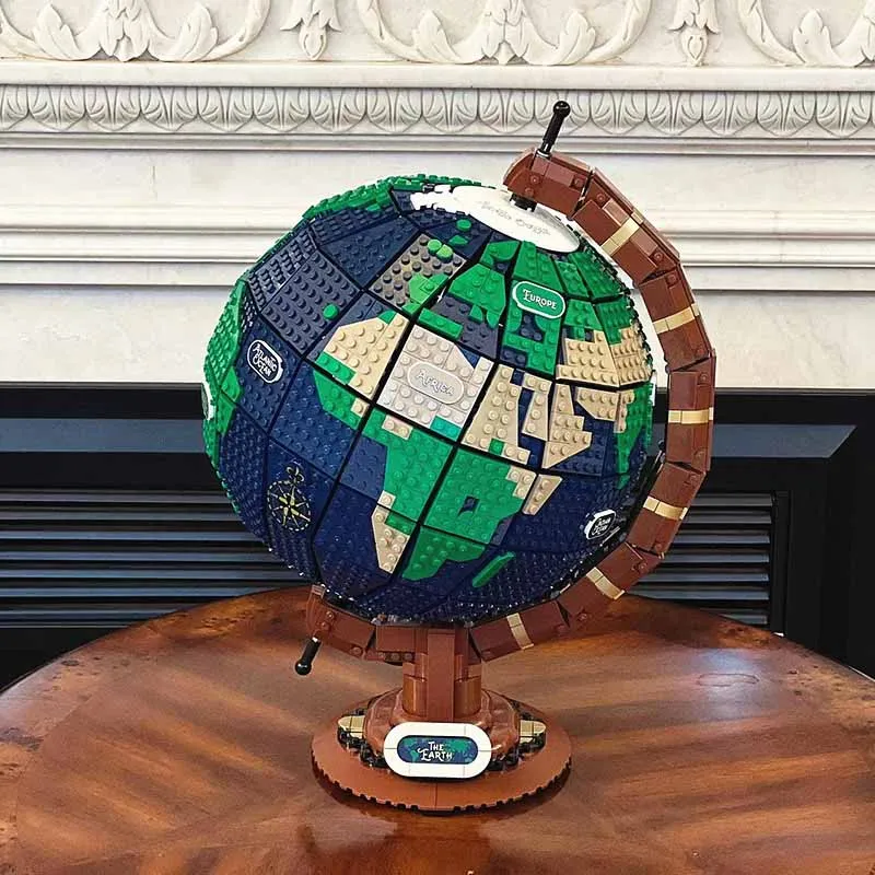 Classic Globe Map 2585PCS Bricks Kit Model Compatible 21332 Ideas Assembly Building Blocks Toys For Boys Birthday Gifts
Classic Globe Map 2585PCS Bricks Kit Model Compatible 21332 Ideas Assembly Building Blocks Toys For Boys Birthday Gifts