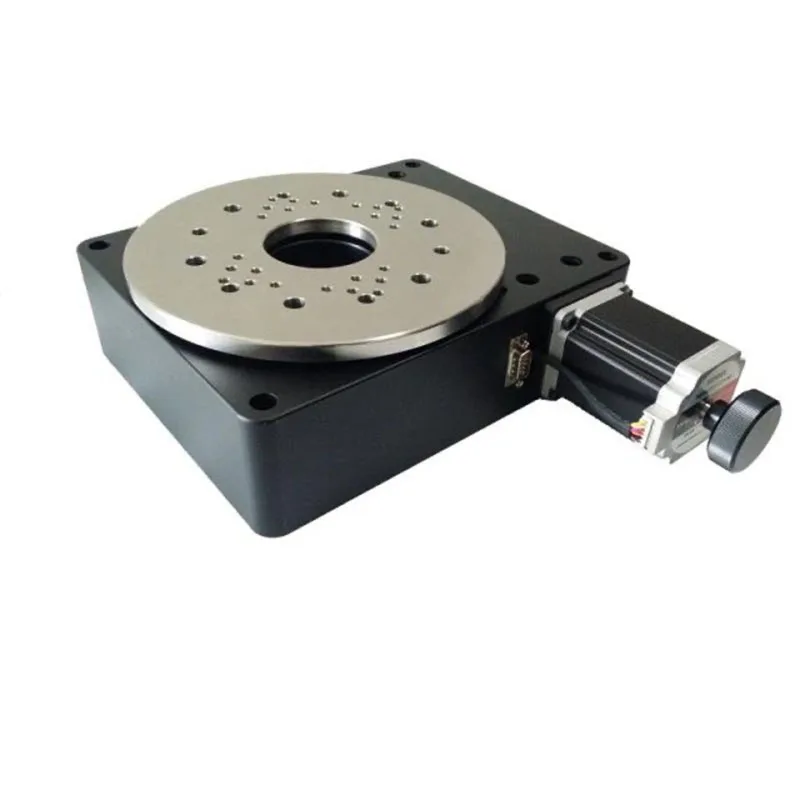 High-precision electric rotary table 360 degree rotationworm gear indexing plate
High-precision electric rotary table 360 degree rotationworm gear indexing plate
