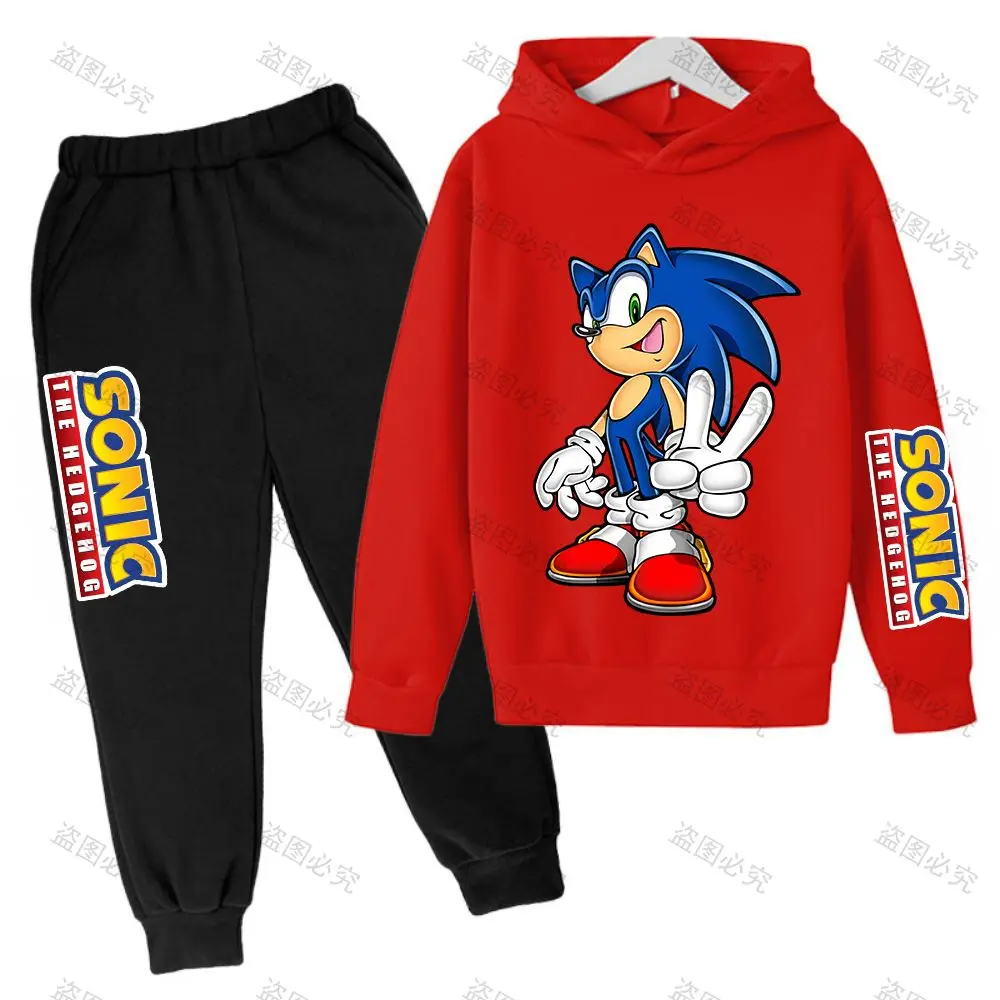 Boys Clothes Sonic Children Clothes Elastic Pants Autumn and Winter New Sell Like Hot Cakes Fleece Children's Sweater Set Kid's
Boys Clothes Sonic Children Clothes Elastic Pants Autumn and Winter New Sell Like Hot Cakes Fleece Children's Sweater Set Kid's