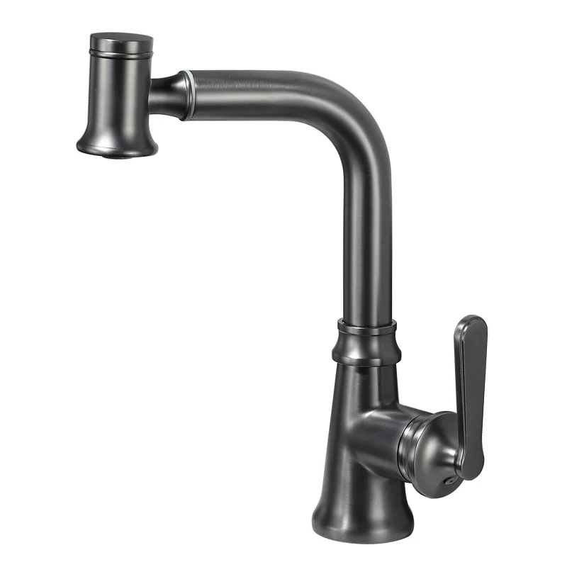Vintage Faucet Bathroom Pull-out Basin Brass Telescopic Rotary Kitchen Cold and Hot Dual Control Sink Mixer Tap
Vintage Faucet Bathroom Pull-out Basin Brass Telescopic Rotary Kitchen Cold and Hot Dual Control Sink Mixer Tap