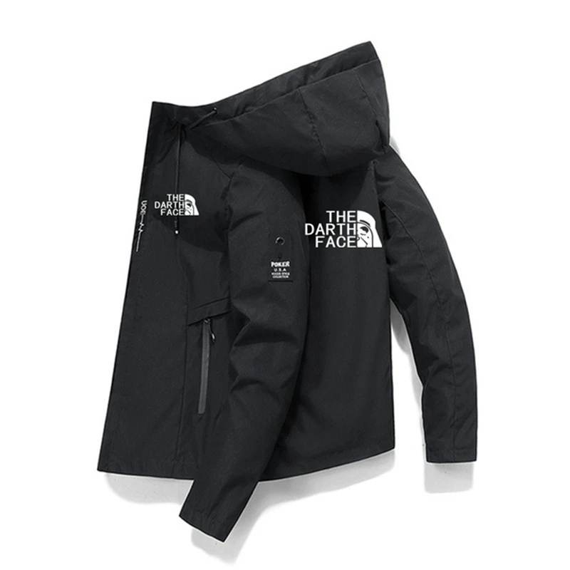 

2023 Jacket Men's Wind Proof Zipper Jacket Spring and Autumn Casual Work Jacket Fashion Sports Jacket