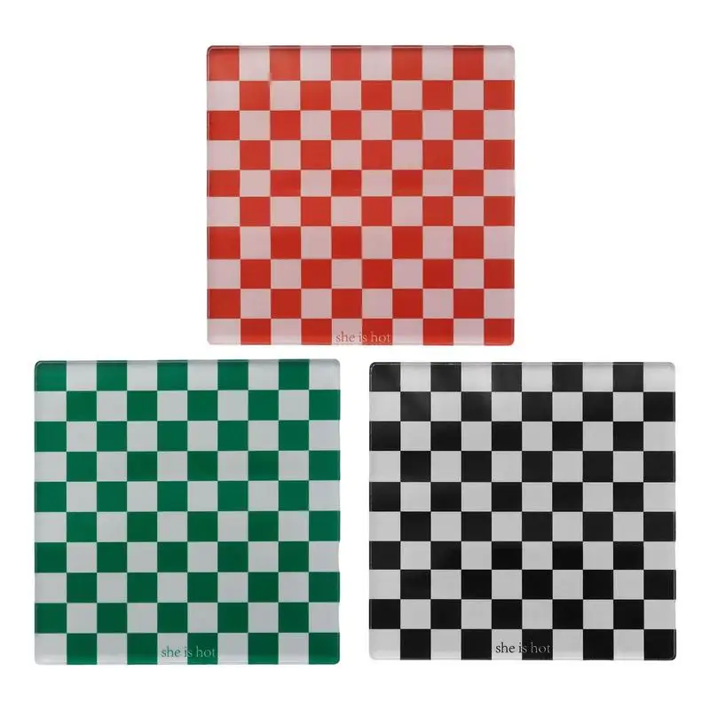 Cup Coaster Placemats Acrylic Square Coaster For Drinks Checkerboard Abstract Cup Mat Pad Absorbent Coasters For Drinks Tabletop
Cup Coaster Placemats Acrylic Square Coaster For Drinks Checkerboard Abstract Cup Mat Pad Absorbent Coasters For Drinks Tabletop