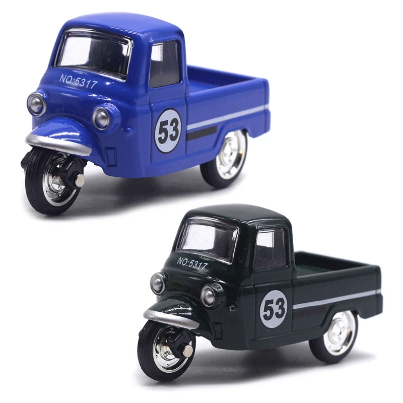 Pull Back Tricycle Truck Car Model Toy Simulation Alloy Vehicle Toy for 3 Years Old for Children Birthday Christmas
Pull Back Tricycle Truck Car Model Toy Simulation Alloy Vehicle Toy for 3 Years Old for Children Birthday Christmas