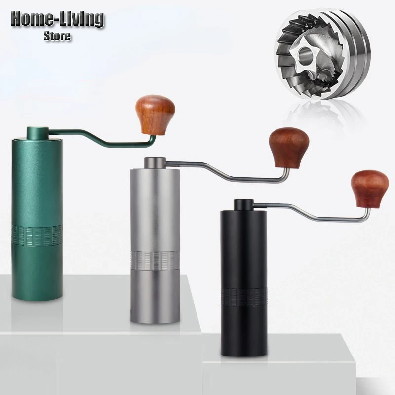 Portable Manual Coffee Hand Grinder Bean Stainless Steel Machine Home Coffee Grinder Steel Core Coffeeware
Portable Manual Coffee Hand Grinder Bean Stainless Steel Machine Home Coffee Grinder Steel Core Coffeeware