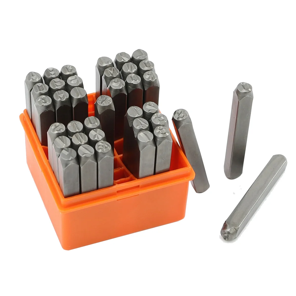 37 Pcs Number and Letter Metal Stamp Set, 6MM (1/4 Inch) Metal Punch Stamp Kit DIY Arts and Crafts Supplies
37 Pcs Number and Letter Metal Stamp Set, 6MM (1/4 Inch) Metal Punch Stamp Kit DIY Arts and Crafts Supplies